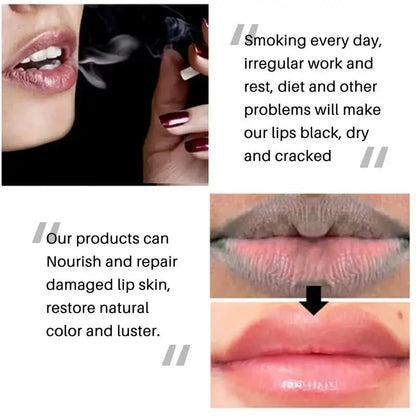 2PCS Lip Lightening for Dark Lips Lip for Smokers Dark Lip Treatment Lightening Cream for Pink Lips Lip Lightener for Smoker Lips Lip Lightening balm for Men and Women (Green)