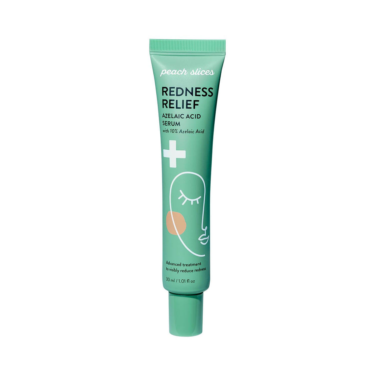 Peach Slices - Redness Relief 10% Azelaic Acid Serum (1.01 oz) - Advanced Skincare - Includes Panthenol, Cica, Algae - Vegan, Cruelty-Free, Korean Skincare & Beauty
