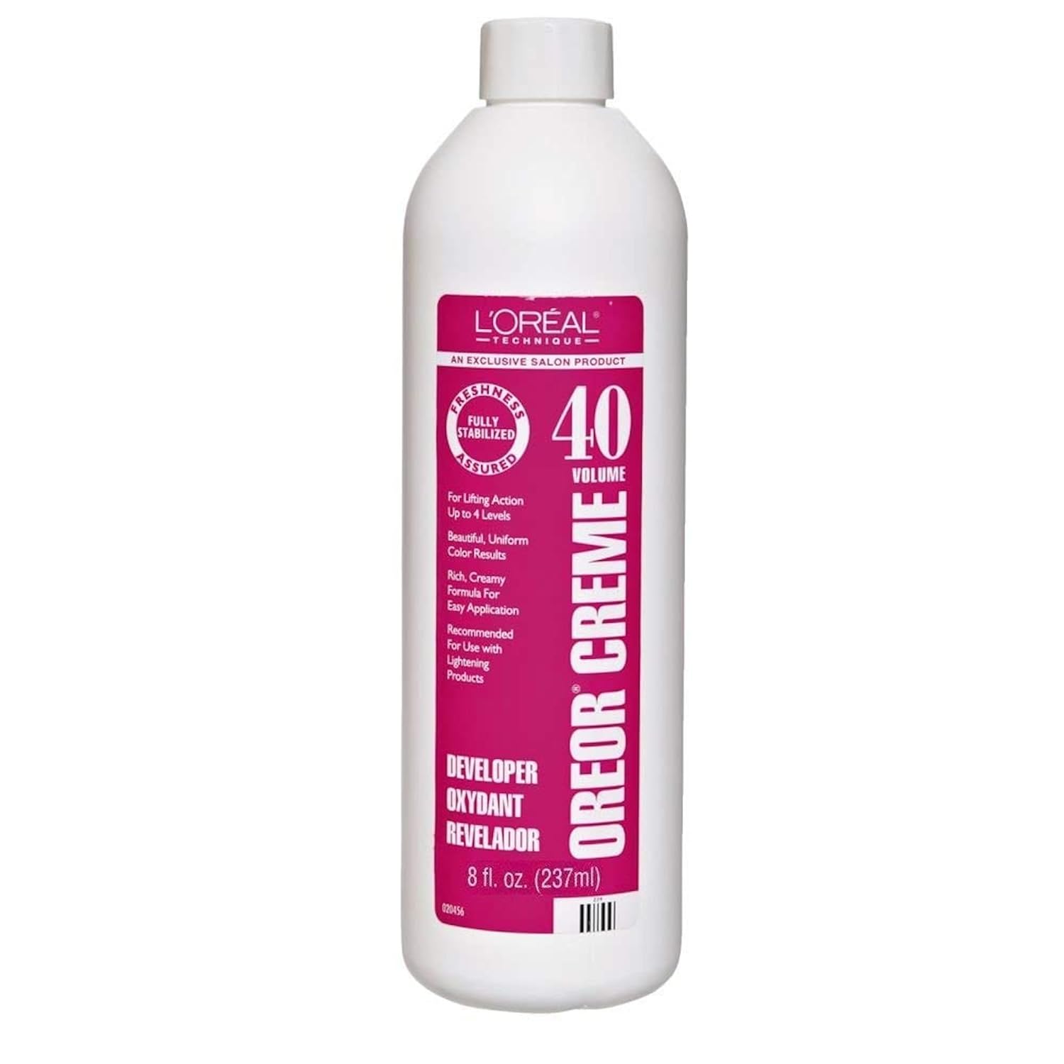 L'Oreal Technique Oreor Developer | Hair Color Developer | Creamy Formula for Uniform Color and Bleach Results