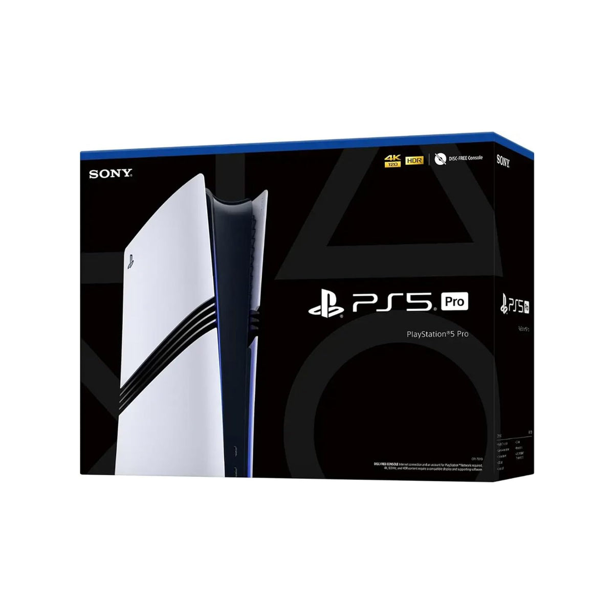 Sony PlayStation 5 Pro 2TB SSD Digital Console with Two Controllers, White and Chroma Pearl DualSense and Dual Controller Charger - Flagship PS5 Pro Console