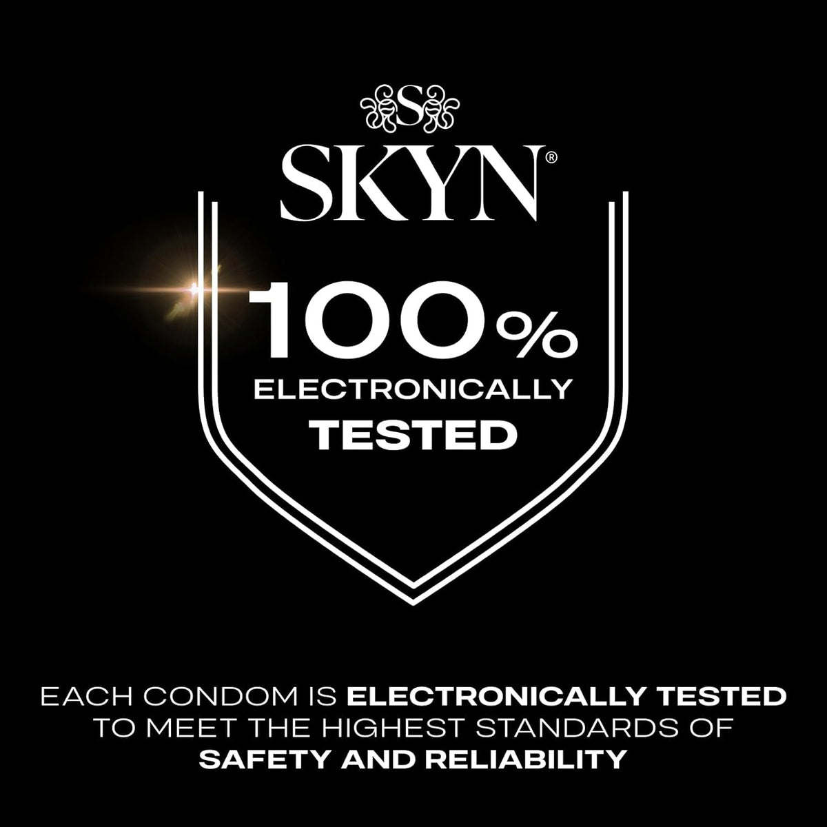 SKYN Elite Extra Lube Condoms – 36 Count – Ultra-Thin, Lubricated Latex-Free Condoms with Extra-Silky Lubricant