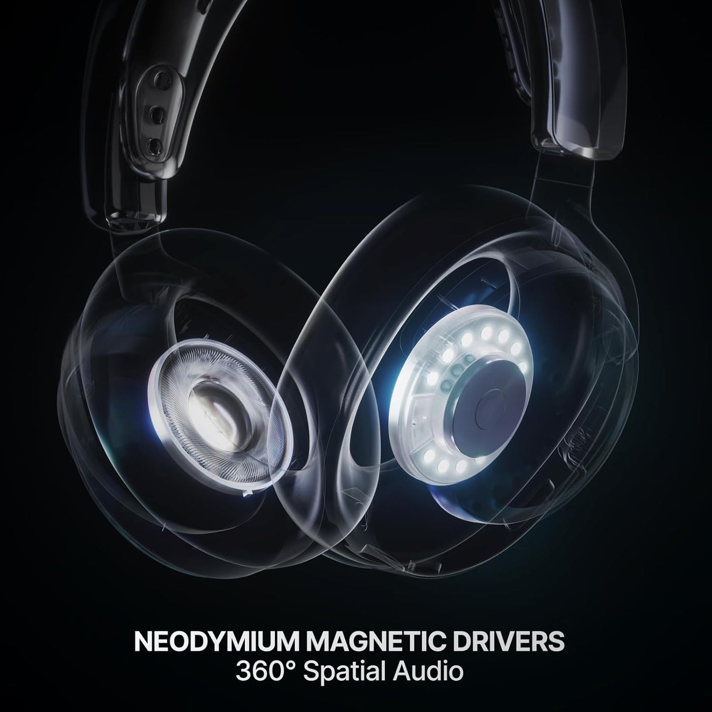 SteelSeries Arctis Nova 7P Wireless Gen 2 Gaming Headset - Real-Time App Control, 50+ HR Play, Neodymium Magnetic Drivers, Mix 2.4GHz/Bluetooth, PS5, PS4, PC, Switch 1/2, Mobile - Black