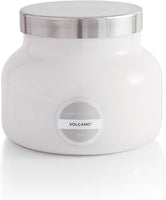 Capri Blue Volcano Scented Candles - Luxury Glass Jar Candles for Home Scented with Tropical Fruit & Sugared Citrus - Soy Wax Blend - Capri Blue Volcano - White Color (19 oz)