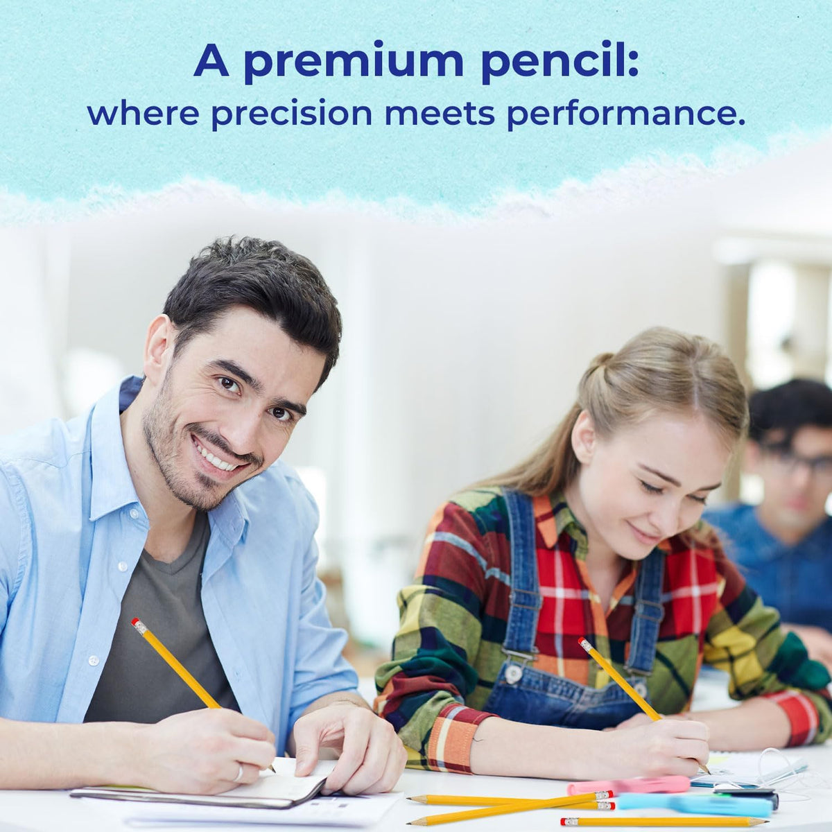 Rosmonde Pencils Bulk, 365 Pack, Pre Sharpened #2, Pencils Set, Easy Hold Grip With Erasers On Top, Sharpened #2 HB for Effortless Writing, Perfect for Classroom Use and Back to School Supplies