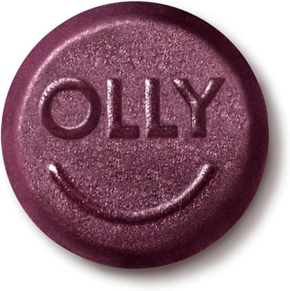OLLY Kids Multivitamin & Probiotic Gummy, Digestive Support, Vitamins A, D, C, E, B, Zinc, Chewable Supplement, Berry Flavored, 50 Day Supply - 100 Count