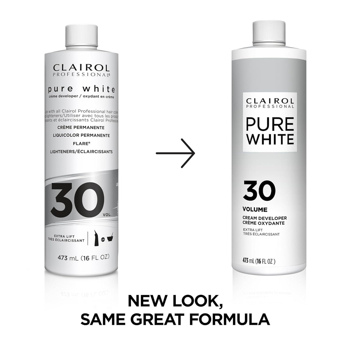 Clairol Professional Pure White 30 Volume Hair Developers for Lightening & Gray Coverage