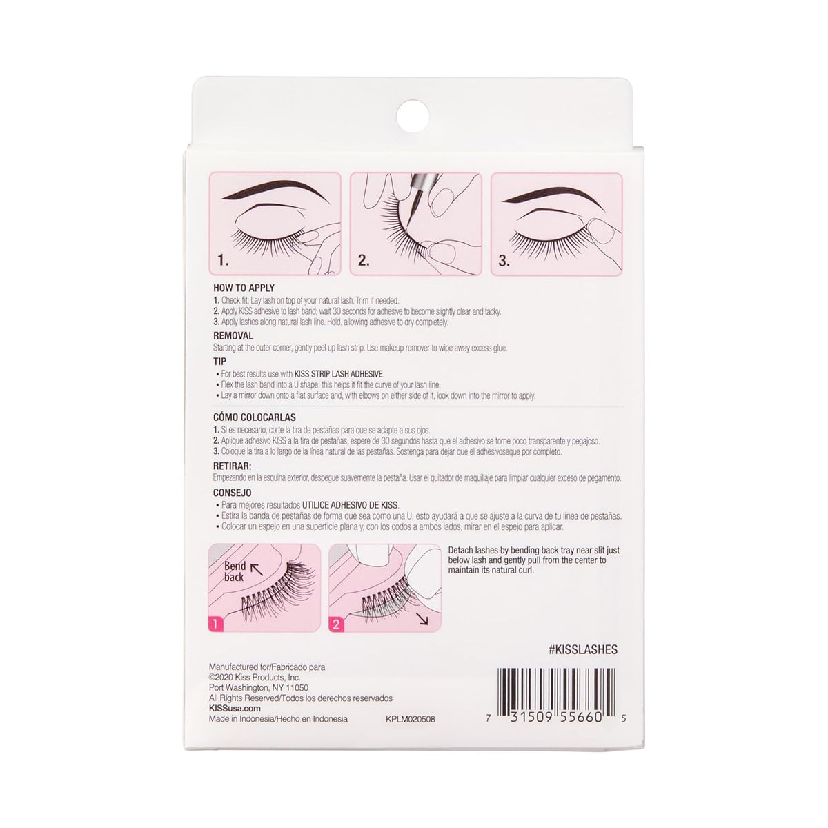 KISS So Wispy, False Eyelashes, '', 12mm, Includes 5 Pairs Of Lashes, Easy to Apply, Reusable Lash Clusters