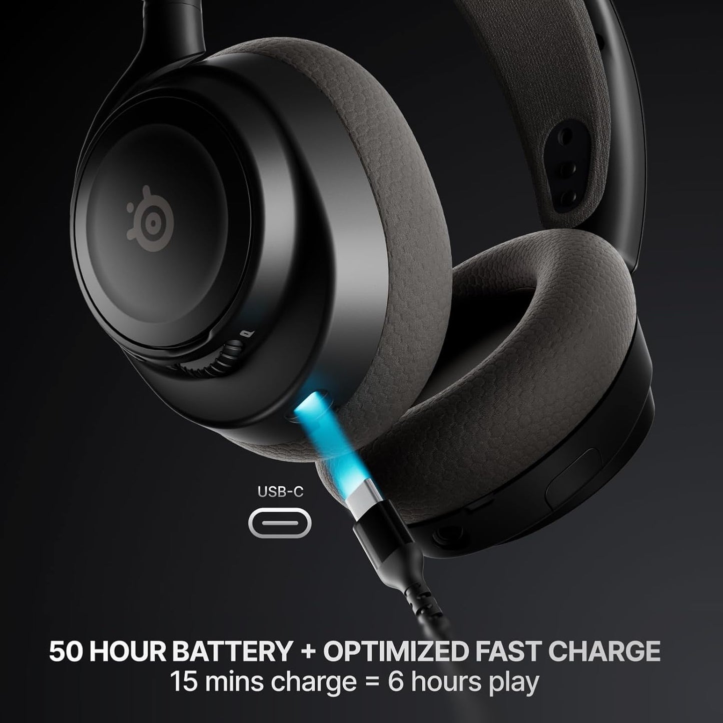 SteelSeries Arctis Nova 7P Wireless Gen 2 Gaming Headset - Real-Time App Control, 50+ HR Play, Neodymium Magnetic Drivers, Mix 2.4GHz/Bluetooth, PS5, PS4, PC, Switch 1/2, Mobile - Black