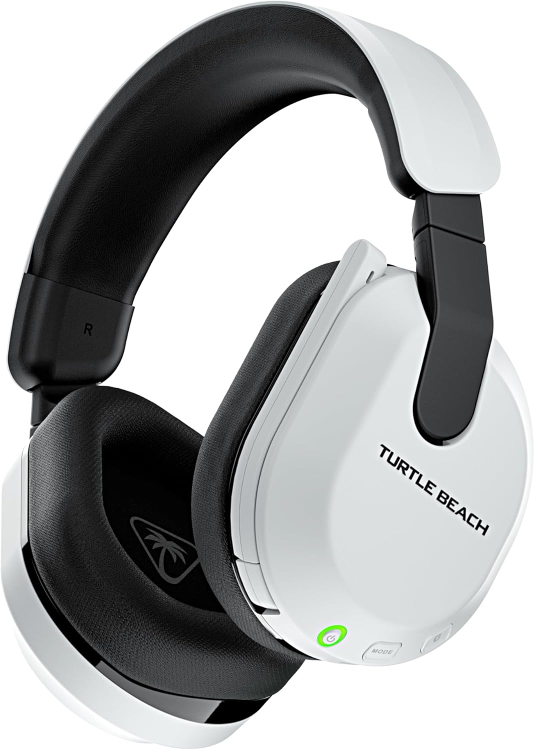Turtle Beach Stealth 600 Wireless Multiplatform Amplified Gaming Headset for PS5, PS4, PC, & Mobile – Bluetooth, 80-Hr Battery, Noise-Cancelling Flip-to-Mute Mic, 50mm Speakers – White