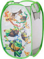Teenage Mutant Ninja Turtles: Mutant Mayhem Pop-Up Hamper with Durable Handles, Kids Laundry & Room Storage Organizer, 21”H x 13.5”W x 13.5”L