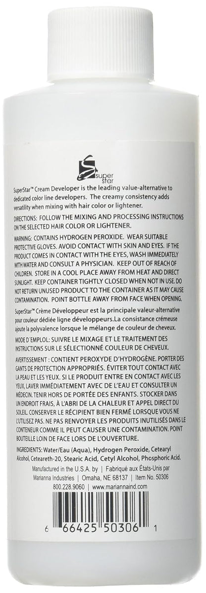 Super Star Stabilized Cream Peroxide Developer, 30v Hc-50306
