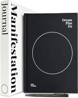 Manifestation Journal – 52-Week Undated Guided Law of Attraction Journal with Prompts, Habit Tracker, Vision Board, Goals & Reflection Tools | for Women & Men | Gift Box + Pen