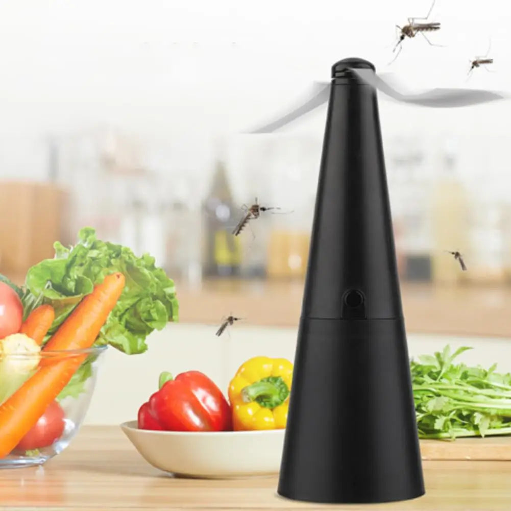 1Pc Outdoor Kitchen Fly Repellent Fan Fly Destroyer Keep Flies Bugs Away From Food Household Pest Repellent Table Fan