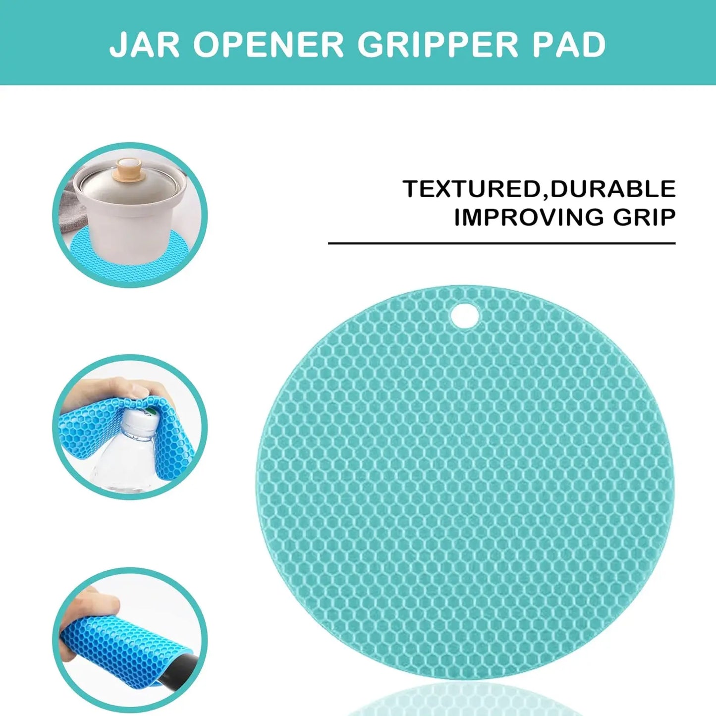 Jar Opener for Weak Hands Seniors with Arthritis Multi Function Bottle Opener Lid Non Slip Rubber Gripper Pad beer kitchen tools