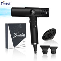 TINSOL Professional negative ion hair dryer, fast drying, high-speed hair dryer, salon and home constant temperature hair care