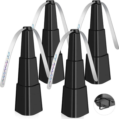 Fly Fans for Tables, Bug Fans with Holographic Blades, Keep Flies Away from Picnic, BBQ, Restaurant, Party, Indoor and Outdoor
