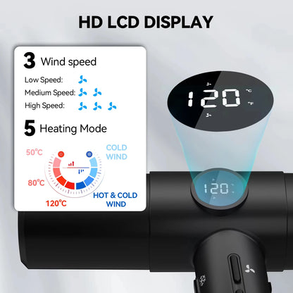 TINSOL Professional negative ion hair dryer, fast drying, high-speed hair dryer, salon and home constant temperature hair care