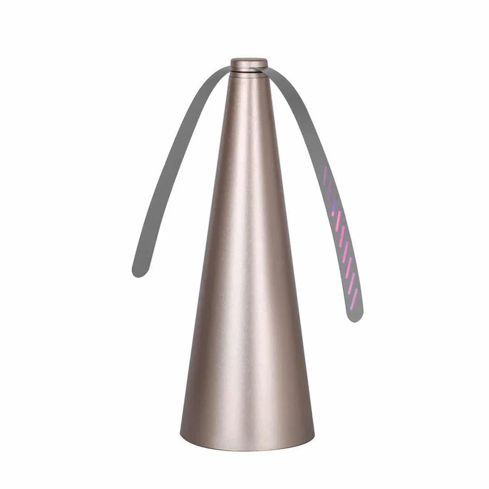 Portable Fly Fans for Table Fly Destroyer Keep Flies Bugs Battery/USB Powered Away From Food Outdoor Kitchen Fly Repellent Fan