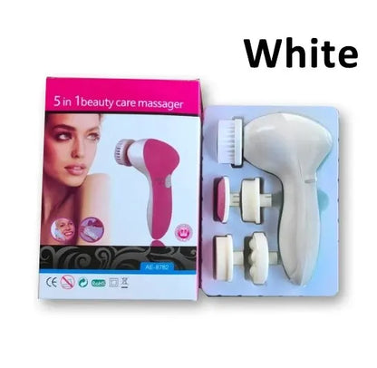 Electric Facial Cleaner 5 IN 1 Face Cleansing Brush Wash Machine Spa Skin Care Massager Blackhead Cleaning Facial Cleanser Tools