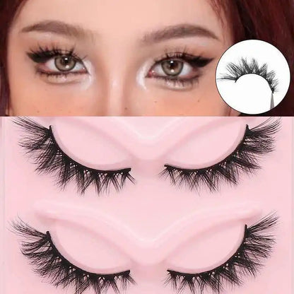 5 Pairs Of Luxurious Fluffy False Eyelashes - Thick, Wispy, 3D Volume, Reusable, Soft, Lightweight, Faux Mink Strip Lashes For D