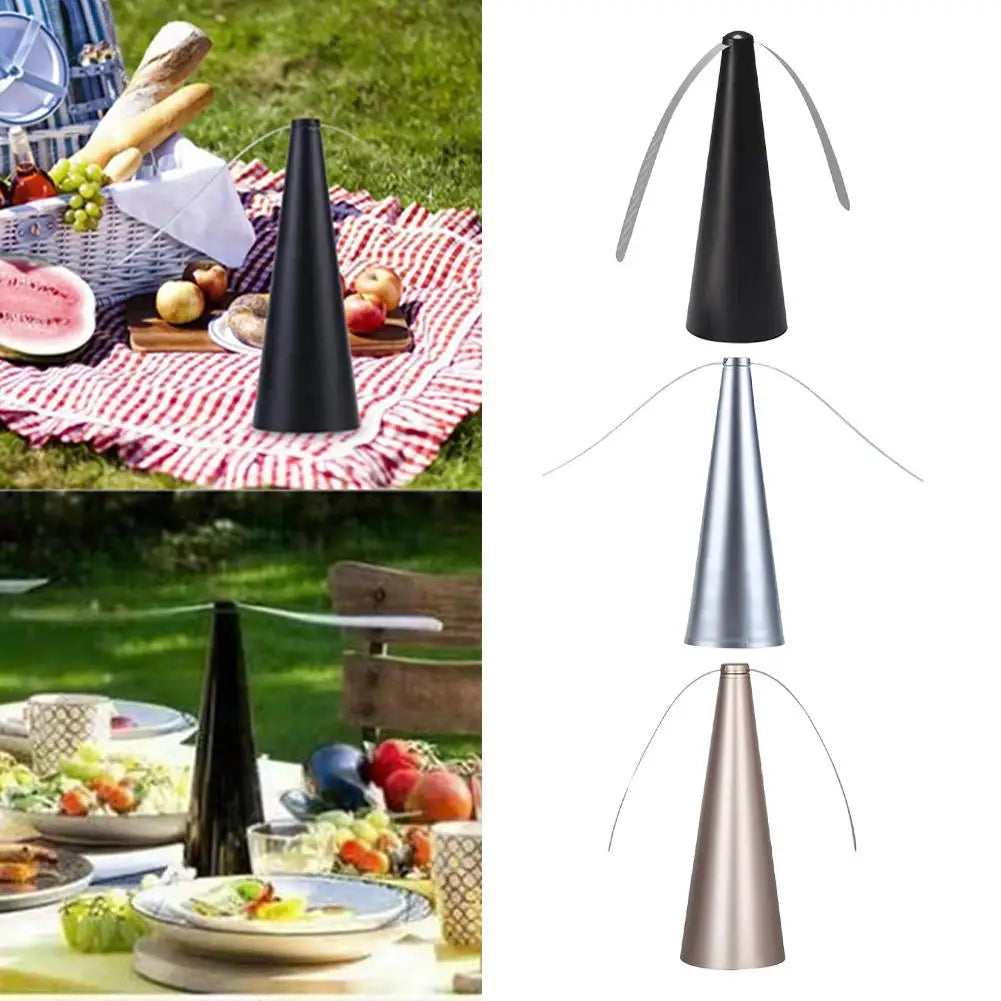 1Pc Outdoor Kitchen Fly Repellent Fan Fly Destroyer Keep Flies Bugs Away From Food Household Pest Repellent Table Fan