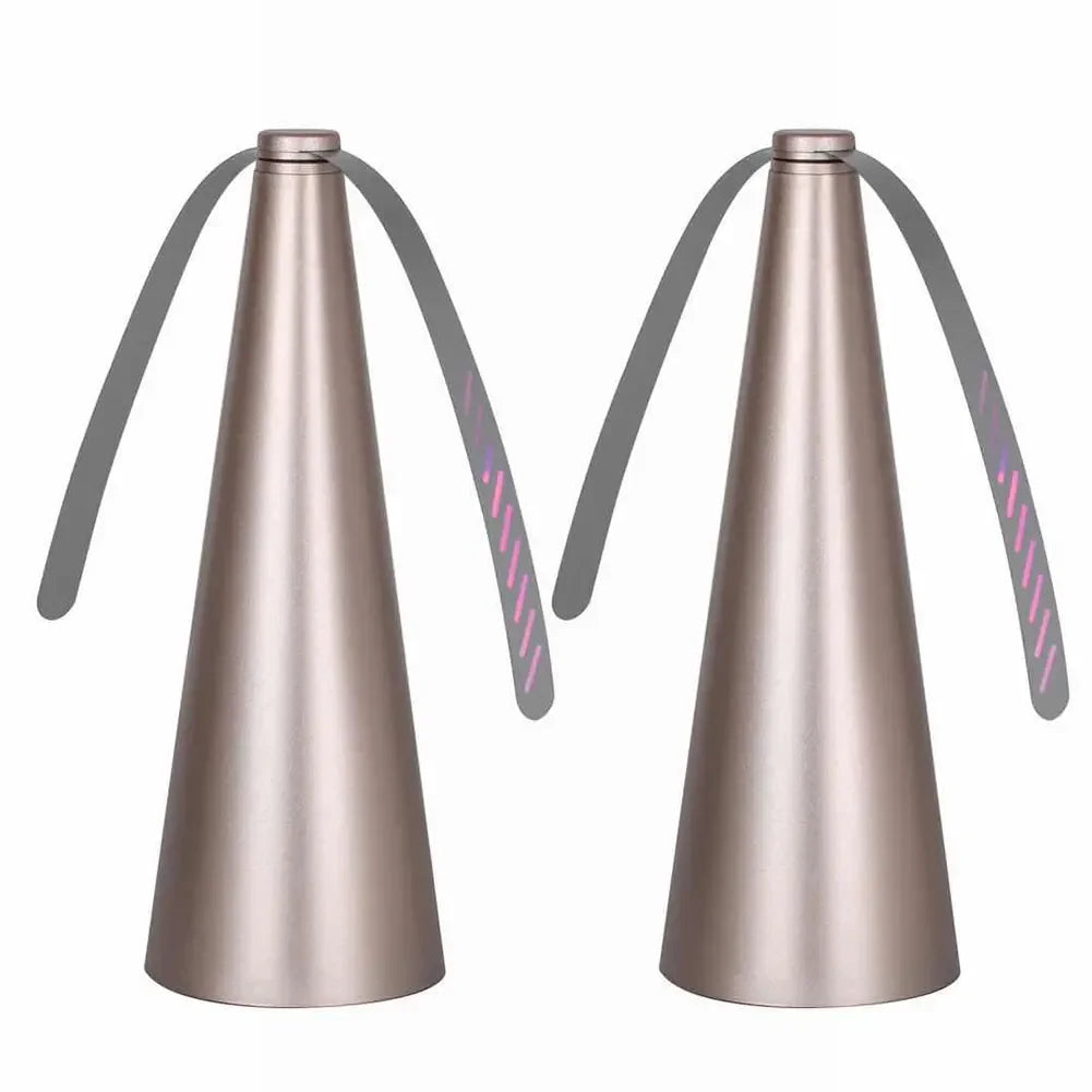 Portable Fly Fans for Table Fly Destroyer Keep Flies Bugs Battery/USB Powered Away From Food Outdoor Kitchen Fly Repellent Fan